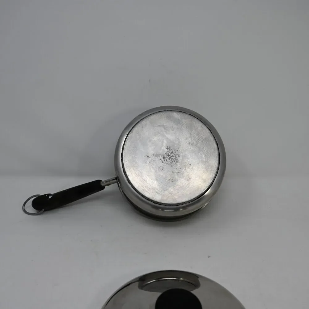 Vintage Revere Ware 1.5 Qt Saucepan Pot With Lid 86-D Used